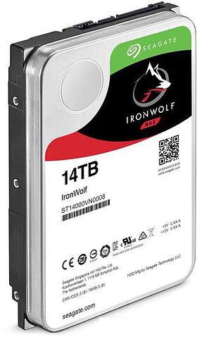 Жесткий диск Seagate IronWolf 14TB ST14000VN0008