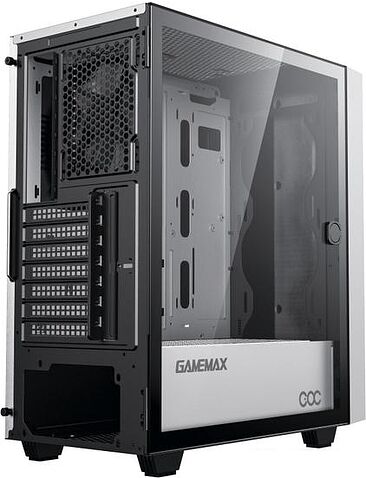 Корпус GameMax Brufen C3 WB (белый/голубой)