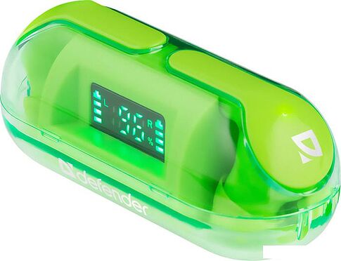 Наушники Defender Twins 916 (зеленый)