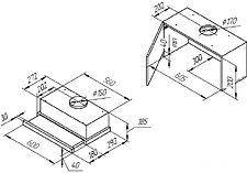 Кухонная вытяжка KUPPERSBERG Slimlux IV 60 GW
