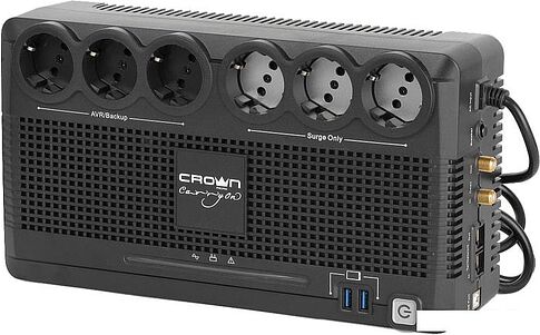 Источник бесперебойного питания CrownMicro CMUS-165 Euro Smart