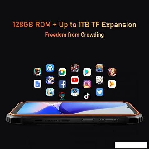 Смартфон Blackview BV6200 4GB/64GB (черный)