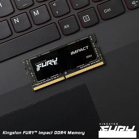 Оперативная память Kingston FURY Impact 2x16GB DDR4 SODIMM PC4-21300 KF426S15IB1K2/32