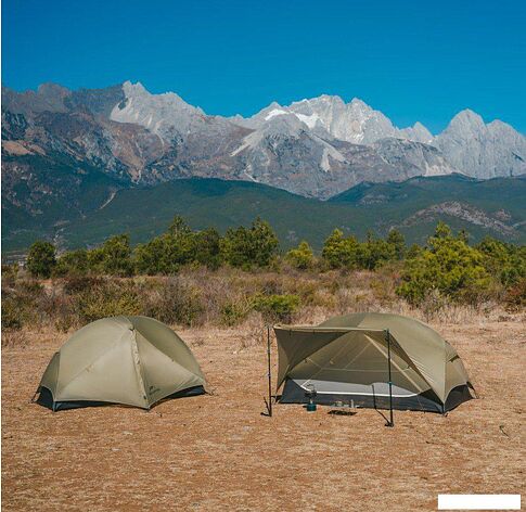Треккинговая палатка Naturehike Mongar UL CNK2550WS016-MRS2 (песочный)