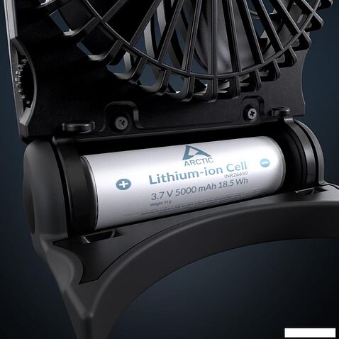 Вентилятор Arctic Summair 2Go AEBRZ00027A (black)