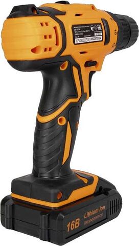 Дрель-шуруповерт Вихрь ДА-К16/2А (с 2-мя АКБ, кейс)