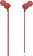 Наушники с микрофоном JBL T110 (красный)
