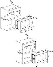Микроволновая печь Smeg MP822NPO