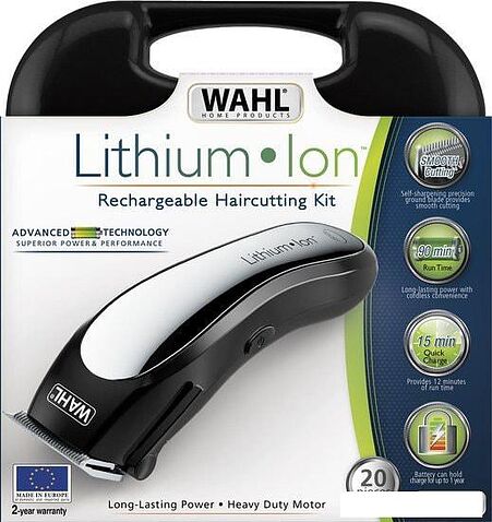 Машинка для стрижки волос Wahl Lithium Ion Clipper 79600-3116