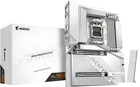 Материнская плата Gigabyte B850 Aorus Stealth Ice