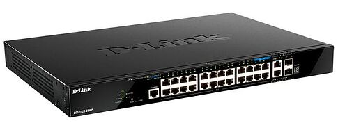 Управляемый коммутатор 3-го уровня D-Link DGS-1520-28MP/A1A