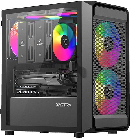 Корпус XASTRA A303M 3ARGB (черный)