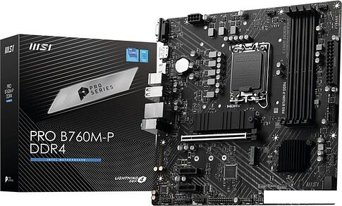 Материнская плата MSI Pro B760M-P DDR4