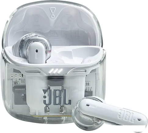 Наушники JBL Tune Flex Ghost (белый)