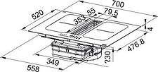 Варочная панель Franke Smart 2gether Black Lines FSM 7081R HI 340.0705.338