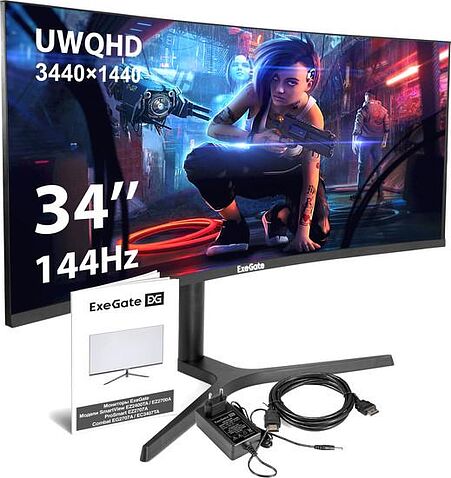 Игровой монитор ExeGate Combat EC3407TA EX296284RUS