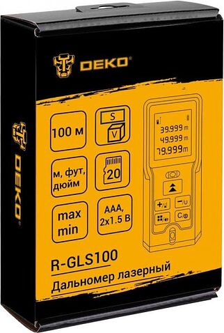Лазерный дальномер Deko R-GLS100