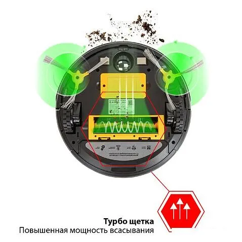 Робот-пылесос JVC JH-VR510 (черный)