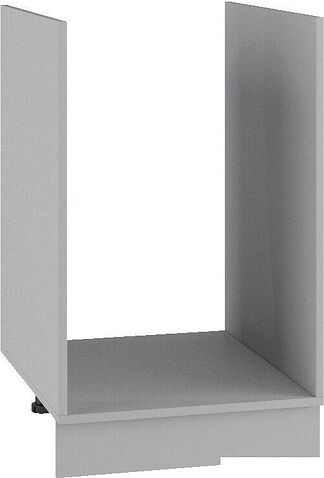 Шкаф напольный ДСВ Тренто СМ 500 левый (серый/белый)