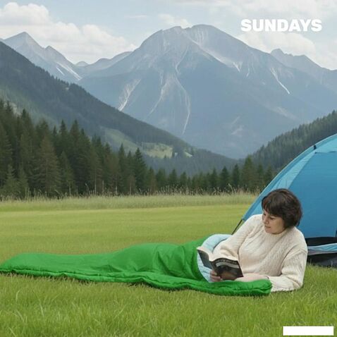 Спальный мешок Sundays ZC-SB001 (4шт, зеленый)
