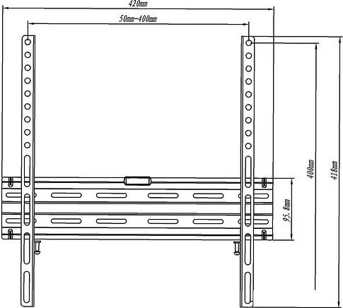 Кронштейн Metaldesign MD 3133 Slim