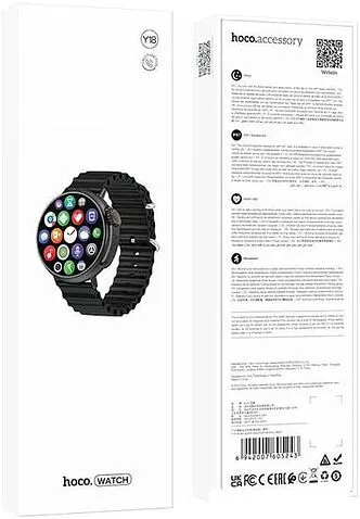 Умные часы Hoco Y18 (черный)