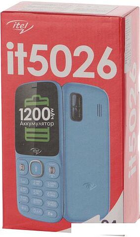 Мобильный телефон Itel IT5026 (синий)
