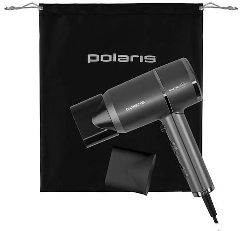 Фен Polaris PHD 2044Ti Quattro Ionic (графит)
