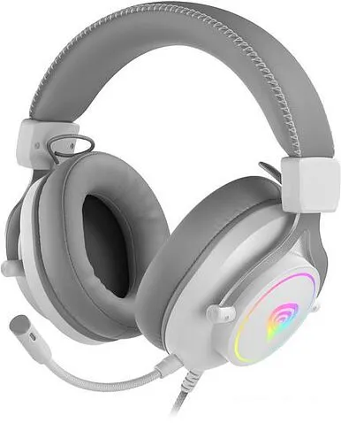 Наушники Genesis Neon 750 RGB (белый)