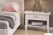 Тумба Ангстрем Кантри спальня КА-300.09 (Я16) исп.9 (Н) (блан-шене)