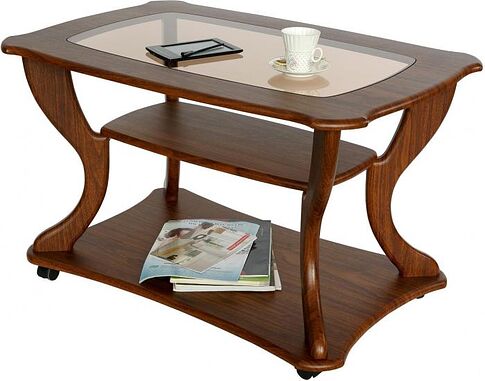 Журнальный столик Калифорния мебель Маэстро СЖС-02 (орех)