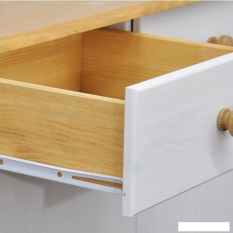 Комод Диприз Ром 2 двери 2 ящика Д 1349.1 (белый воск/антик)