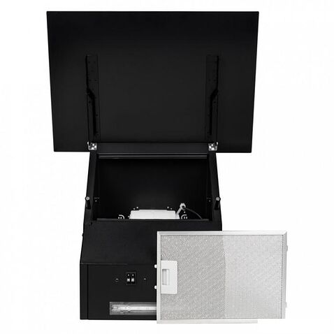 Кухонная вытяжка Germes Toscana 60 (1 скорость, черный)