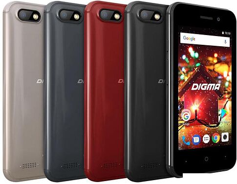 Смартфон Digma Hit Q401 3G (черный)