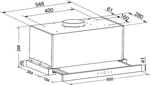 Кухонная вытяжка ZorG Technology Turbo 1200 60 S (белый)