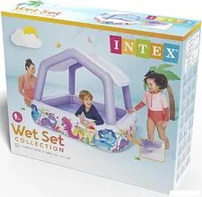 Надувной бассейн Intex Sun Shade 57470 (157x122, фиолетовый) Надувной бассейн Intex Sun Shade 57470 (157x122, фиолетовый)