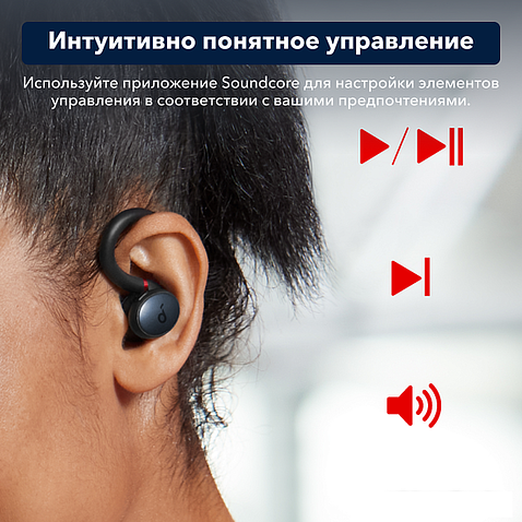 Наушники Anker SoundCore Sport X10 (черный)