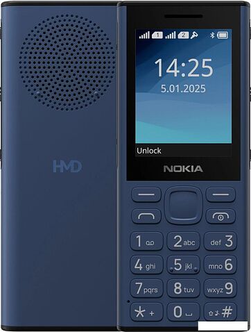 Телефон Nokia 130 Music Dual SIM TA-1704 (синий)