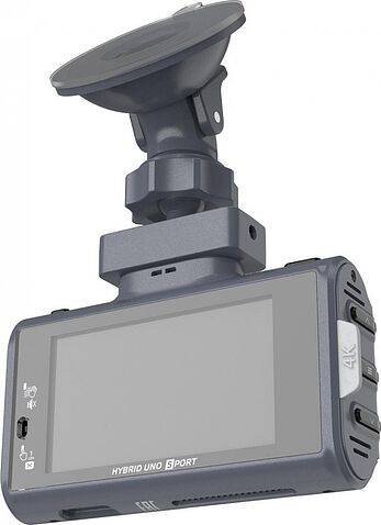 Видеорегистратор-радар детектор-GPS информатор (3в1) SilverStone F1 Hybrid Uno Sport 4K Wi-Fi