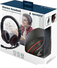 Наушники Gembird MHS-03-BKRD