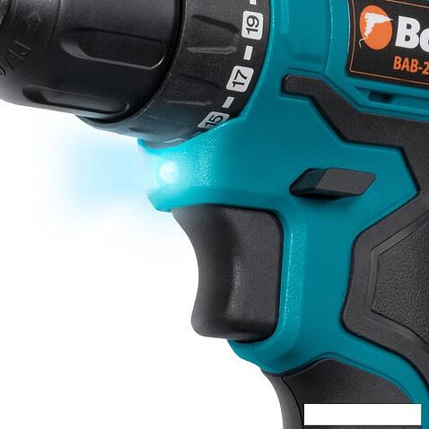 Дрель-шуруповерт Bort BAB-20X-BLK (с 2-мя АКБ, кейс)