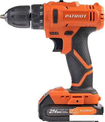 Дрель-шуруповерт Patriot BR 189 UES 180301549 (с 2-мя АКБ, кейс)