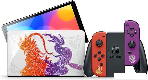 Игровая приставка Nintendo Switch OLED Pokеmon Scarlet and Violet Edition