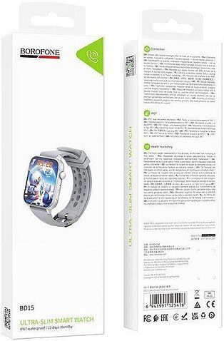 Умные часы Borofone BD15 Call Version (серебристый)