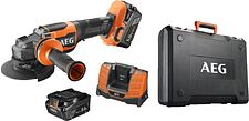 Угловая шлифмашина AEG Powertools BEWS 18-125BLPX2-502C 4935480858 (с 2-мя АКБ) Угловая шлифмашина AEG Powertools BEWS 18-125BLPX2-502C 4935480858 (с 2-мя АКБ)
