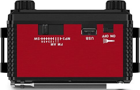 Радиоприемник SVEN SRP-355 (черный/красный)