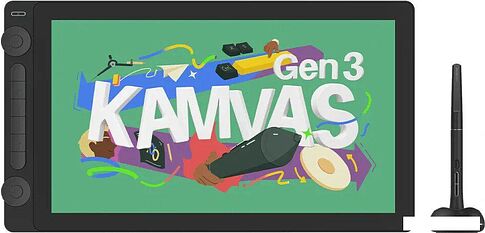 Графический монитор Huion Kamvas 16 Gen 3 GS1563 (черный)