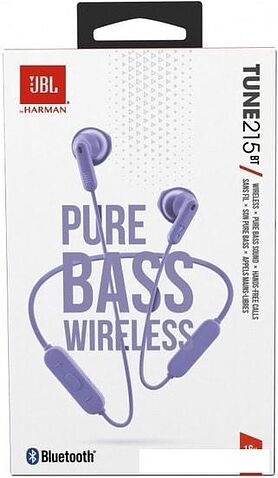 Наушники JBL Tune 215BT (фиолетовый)