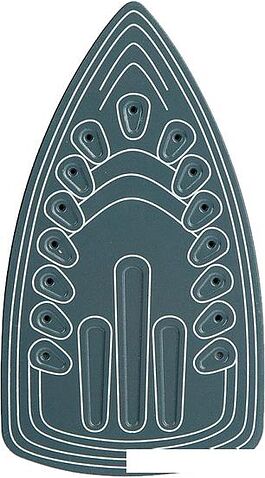 Утюг Delta Lux DL-352 (белый/бирюзовый)