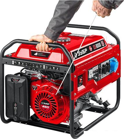 Бензиновый генератор Зубр СБ-8000